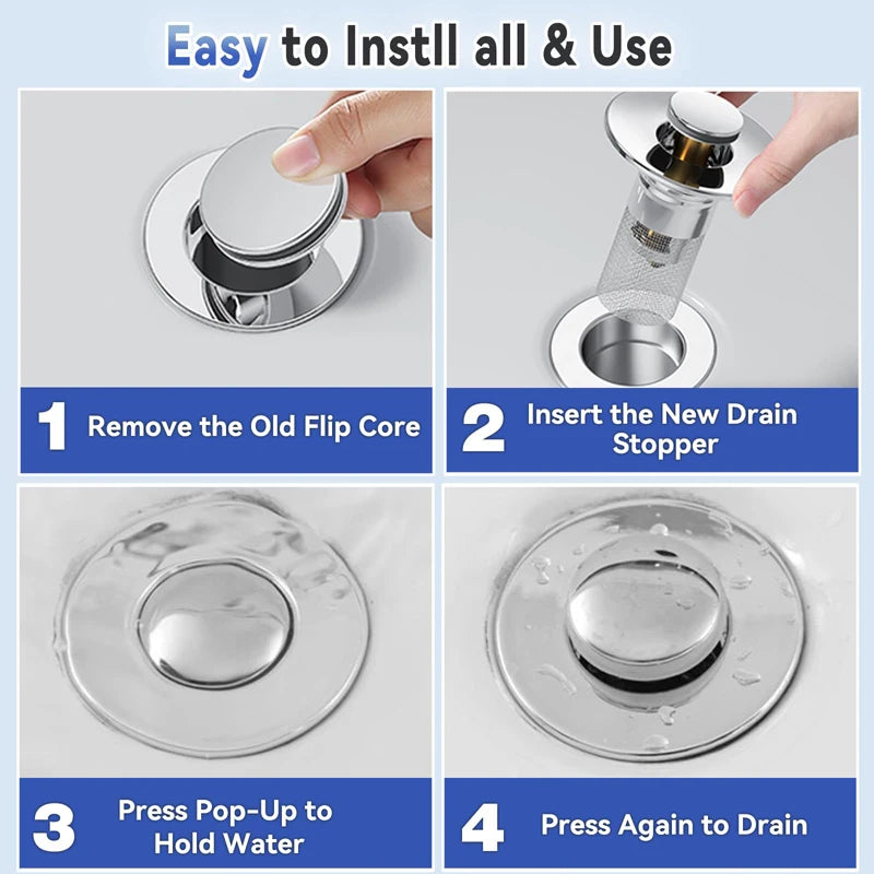 Elegant Stainless Steel Sink Drain Strainer™